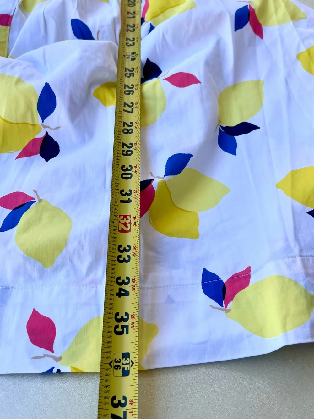 Kate Spade Lemon Zest Sleeveless Shirtdress Shirt Style Dress Women’s Size LARGE